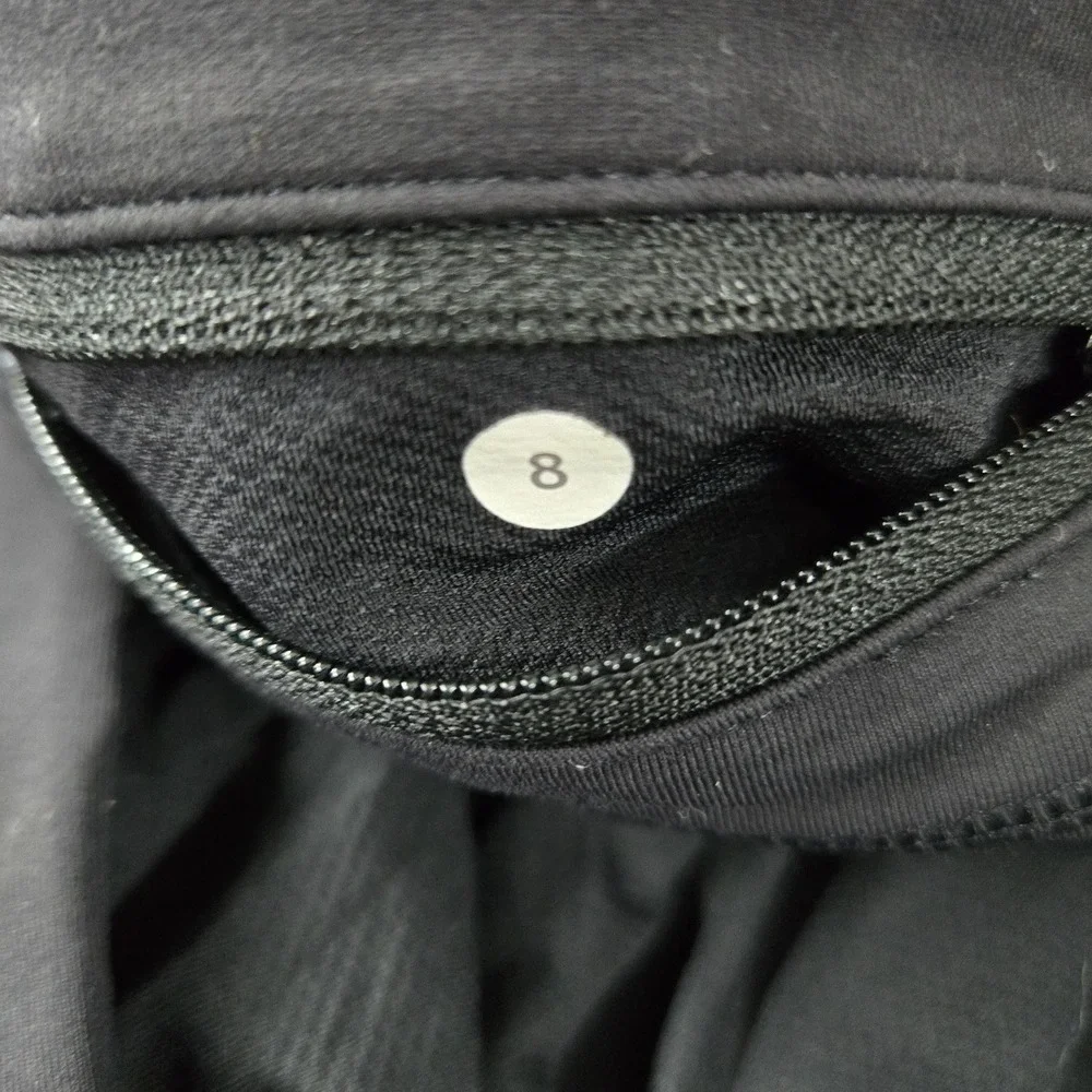 Lululemon Women Activewear Pants 8‎ Black Legging Running  Yoga